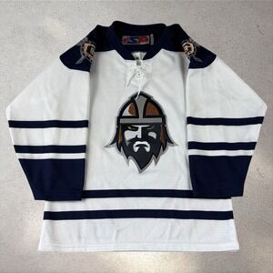 Greenville Road Warriors Hockey Jersey Youth L/XL Fits Women's Small ECHL